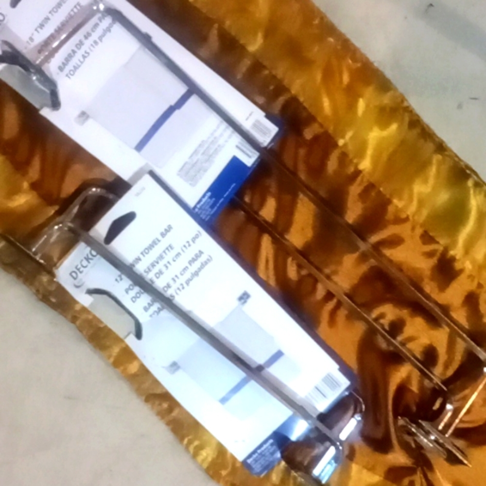 New!! Set of 2 Twin Towel Bars